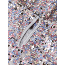 NAME IT Palliet Kjole Rinoa Silver